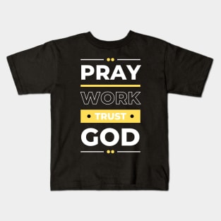 Trust In God Kids T-Shirt